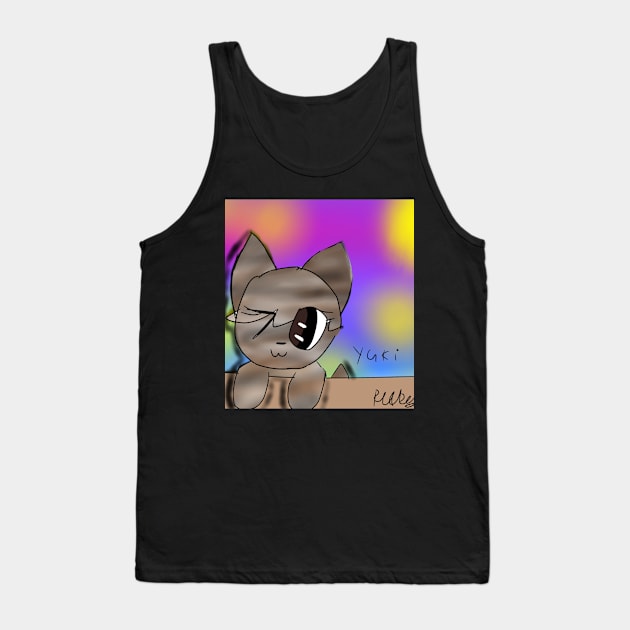 Yuki The Yorkie Tank Top by Ruby22